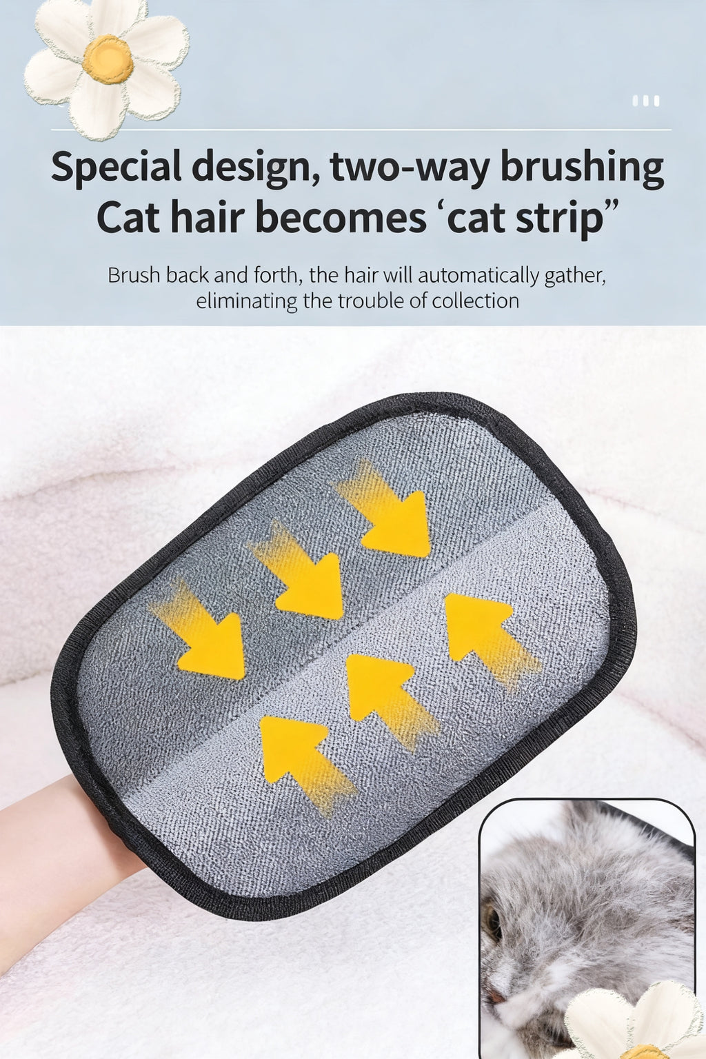 Buy 1 Get 2 of Pet Hair Removal Gloves for Dogs and cats,Lint Remover Tool,Reusable Pet Hair Removal Gloves for Cleaning Carpet,Couch,Clothing,Furniture,Pet Bed,Cat Tree