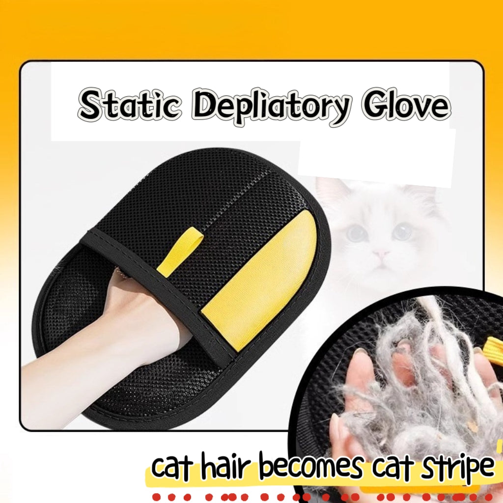 Buy 1 Get 2 of Pet Hair Removal Gloves for Dogs and cats,Lint Remover Tool,Reusable Pet Hair Removal Gloves for Cleaning Carpet,Couch,Clothing,Furniture,Pet Bed,Cat Tree