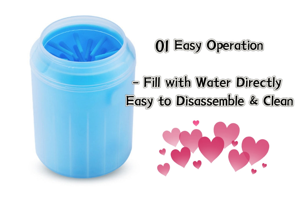 BUY 1 Get 2 ,Pet Foot Cleaning Cup, Pet Foot Wash Cup, Automatic Pet Foot Cleaning Cup, Dog & Cat Grooming Supply