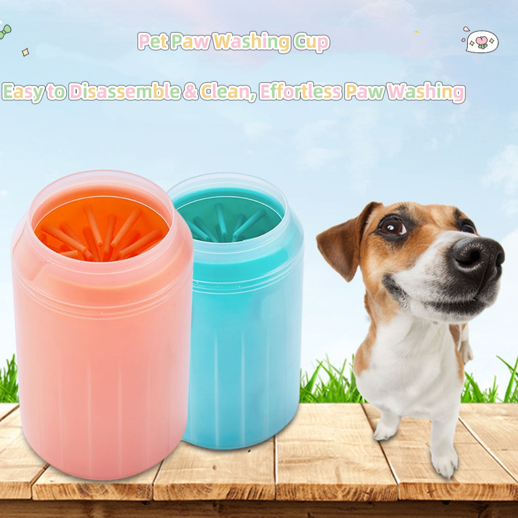 BUY 1 Get 2 ,Pet Foot Cleaning Cup, Pet Foot Wash Cup, Automatic Pet Foot Cleaning Cup, Dog & Cat Grooming Supply