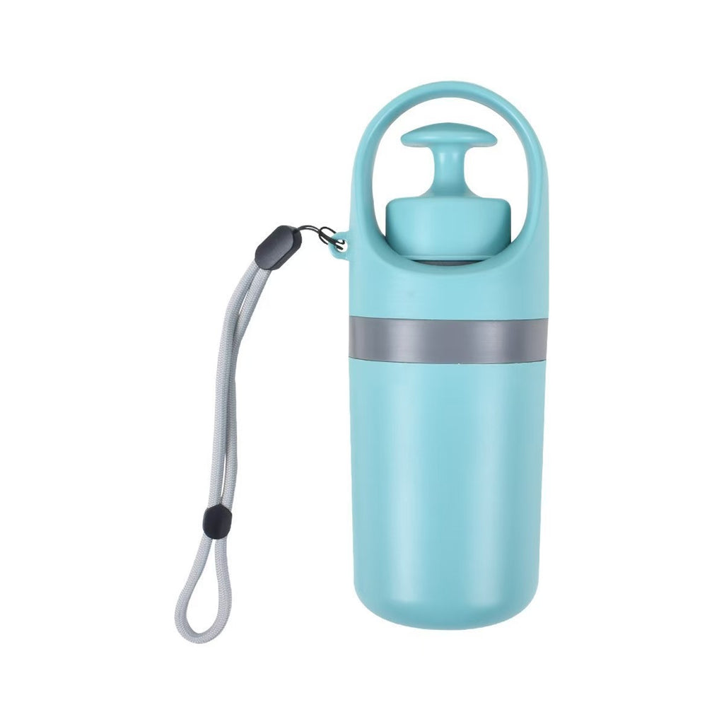Portable Pet Poop Scooper with 1 Count Dog Waste Bag Holder & Dispenser for Outdoor Use Compact Design Essential Pet Supplies