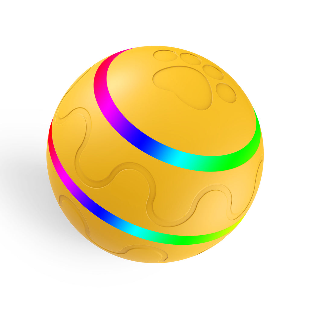 Chewer Tough Interactive Dog Toys Dog , Durable Motion Activated Automated Rolling Toys for Dogs and Cats, Small/Medium/Large Dogs, USB Rechargeable gravity ball