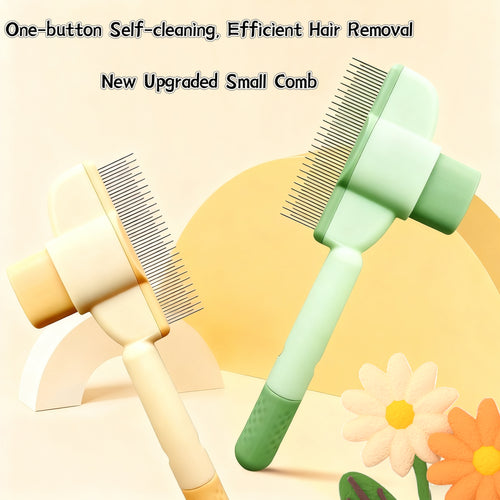 Buy 1 get 2 of  One-button Self-cleaning Comb