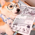 Buy 1 Get 3 of Sounding Newspaper  for small and medium-sized Teddy Corgis